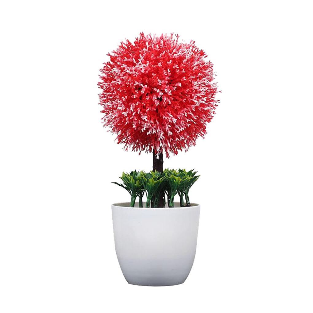 Artificial Potted Plant Ball Simulation Decoration Home Office Table Centerpiece Plant