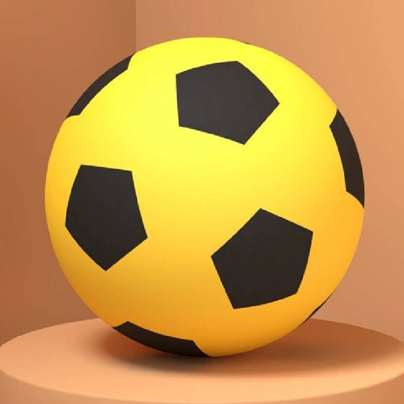 Silent Sports Soccer Ball Pu Material For Kids And Children Indoor Play