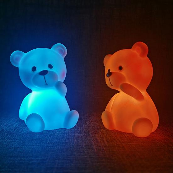 Night Light Battery Appearance Non-Glaring Low-Power Powered Adorable Consumption Long Lifetime Decorative Vinyl