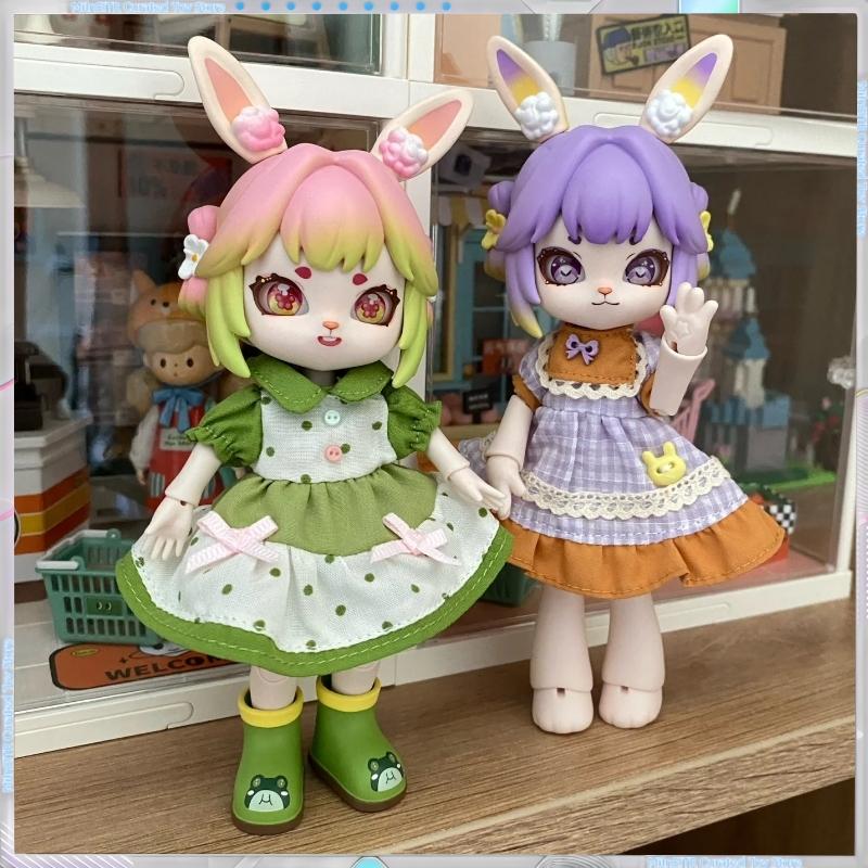 In Stock Bonnie Rabbit Sweetheart Party Bjd Blind Box 2nd Generation Mobile Dress Up Doll Ornament Trendy Toy Gift For Girls