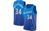 Nike Basketball Jerseys Men's Blue Moderate Other CN1743-408
