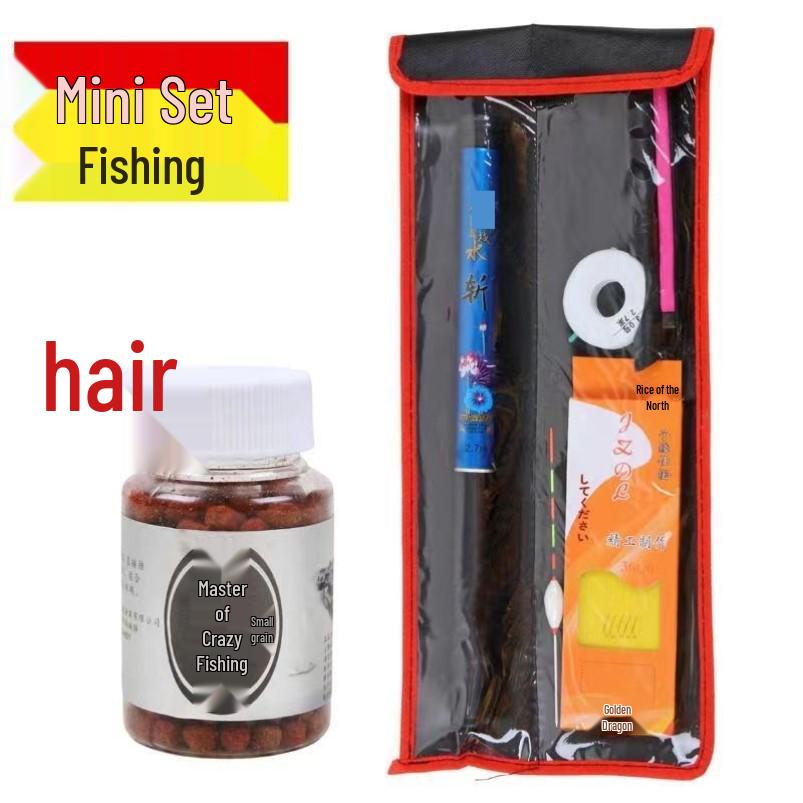 Compact Telescopic Fishing Rod - Mini Portable Fountain Pen Design