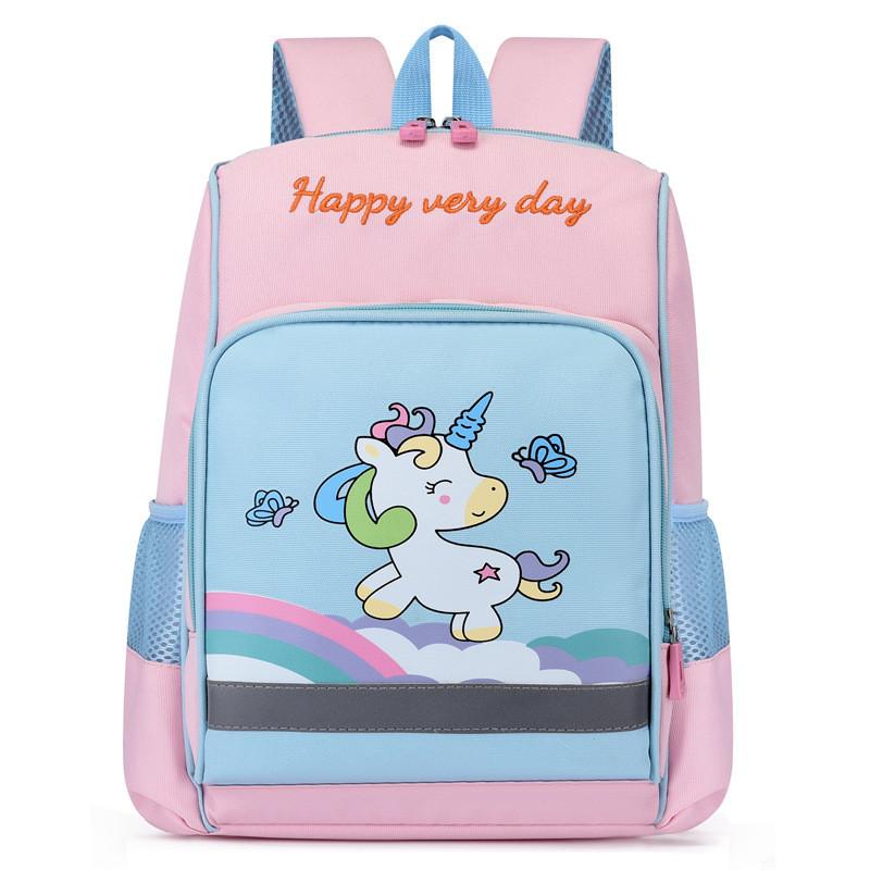 Fun And Stylish Cartoon Print Large Capacity Backpack For Boys And Girls School Use