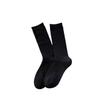 Encore Red Women's Korean Style Mid-Calf Socks - Wine Red Long Pile Socks for Autumn and Winter