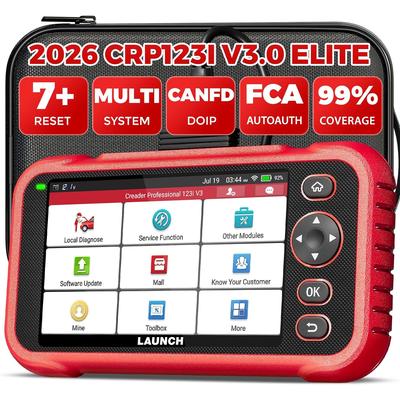 LAUNCH X431 CRP123I V3.0 Elite Diagnostic Tools OBD2 Professional Auto OBD2 Scanner Lifetime Free Update