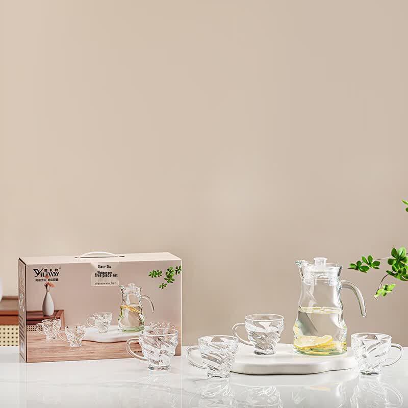 YiLiWu Portable Borosilicate Glass Bottle