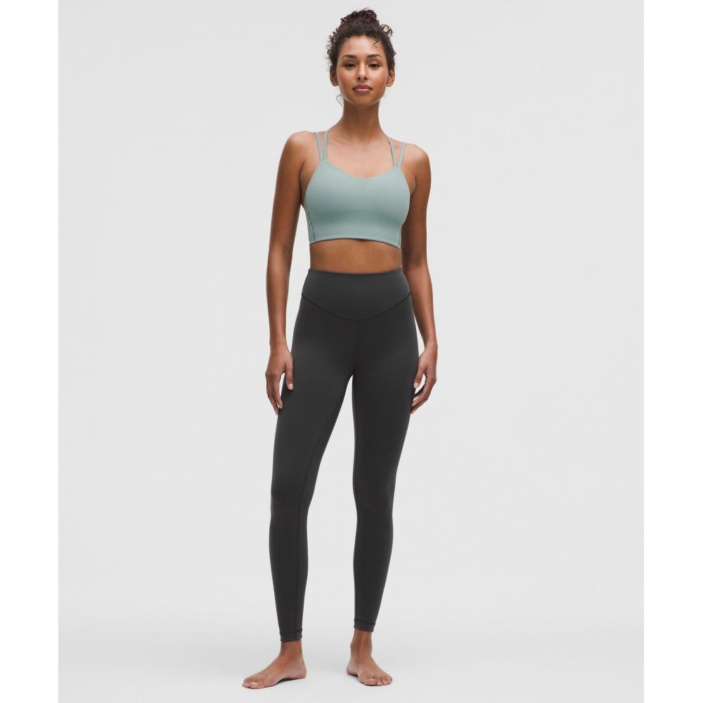 Lululemon WUnder Under Smoothcover High Rise Tight 28  Graphite Grey