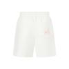 Li Ning Sport Simple Solid Color Printed Loose Casual Shorts Women shorts Off-White AKSV832-2