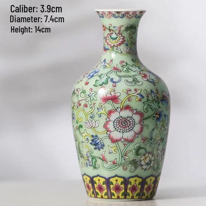 Antique Blue and White Chinese Porcelain Vase - European & American Handicraft for Flower Arrangements