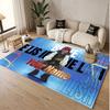 Custom Rug Billie Eilish Pattern Print Name Text Soft Non‑Slip Floor Carpet for Home Indoor Decoration