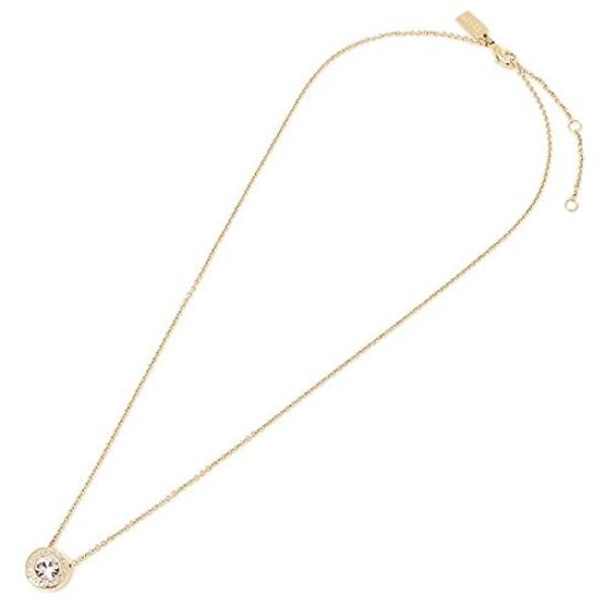 Halskette Accessoires Marken Outlet Anhänger F54514 OFFENER KREIS STEIN Offener Kreis [Coach] Damen (Gelbgold/Gold) [Artikel]