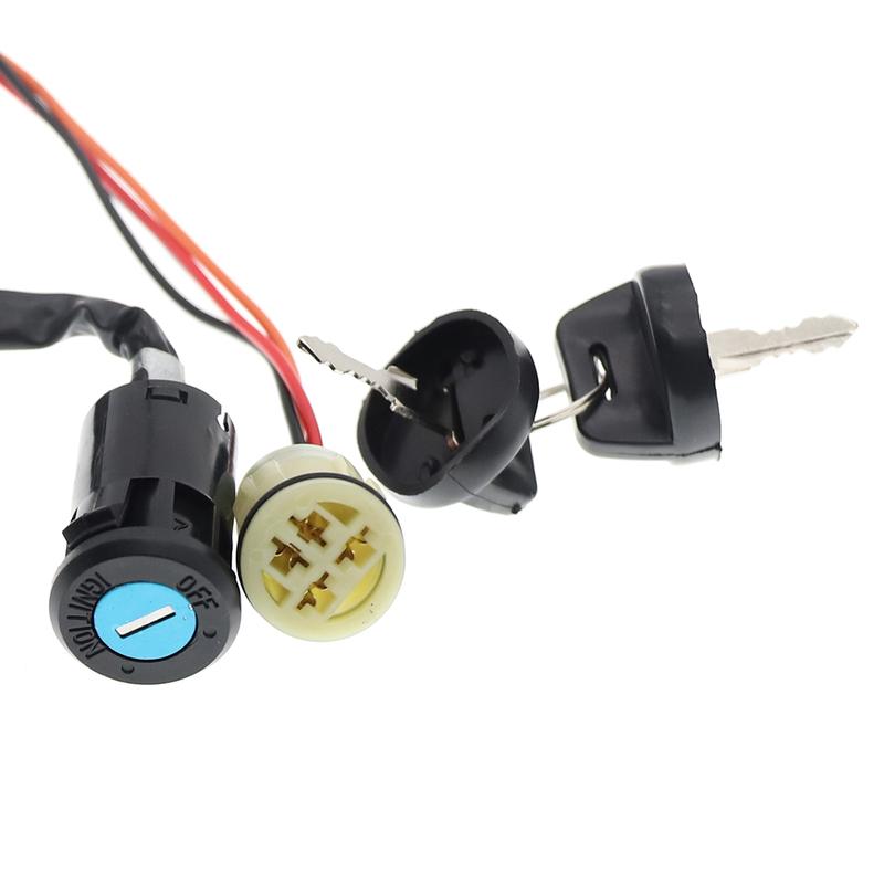USERX Universal Motorcycle Large displacement switch lock ignition switch with key for Honda TRX350 TRX420 TRX450 TRX500 TRX650