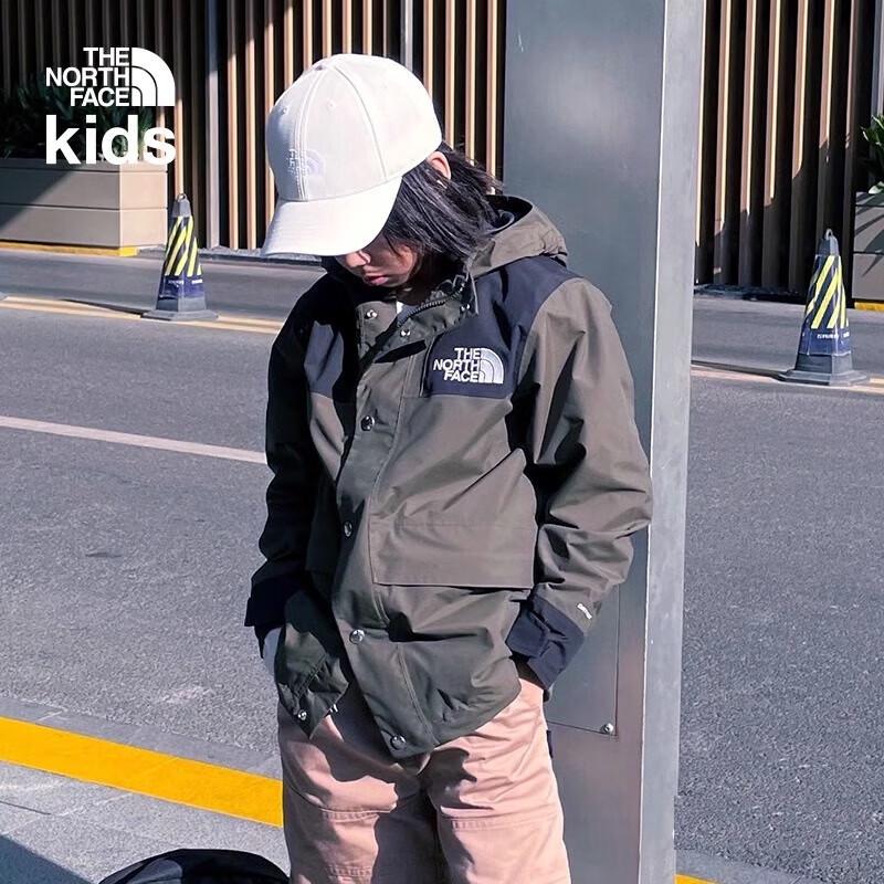 

The North Face Водонепроницаемая жесткая куртка ICON для детей 1986 года, модель Mountain XL (160)