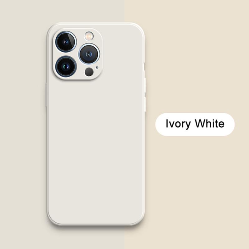 

Хороший мягкий жидкий силиконовый мягкий чехол для телефона iPhone 16 / 16 Pro / 16 Pro Max / 16 Plus противоударные чехлы TPU для телефонов iphone 16 Plus белый