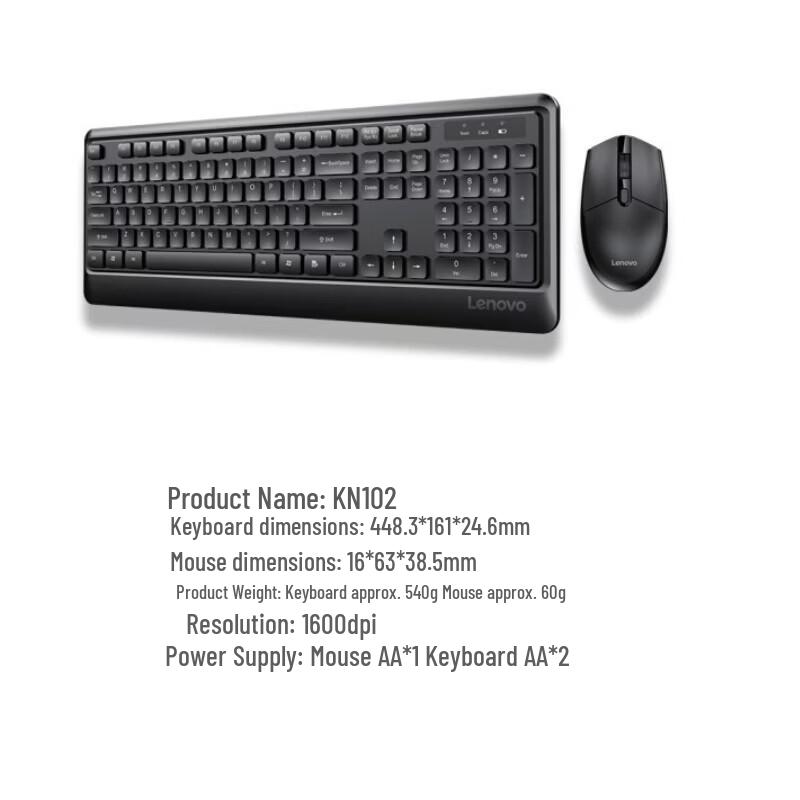 Lenovo ThinkPad Wireless Keyboard and Mouse Combo