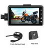 Motorcycle DVR Front+Rear View Motorcycle Dash Cam HD 1080P Video Recorder RGB Display Waterproof Night Vision Dash Cam