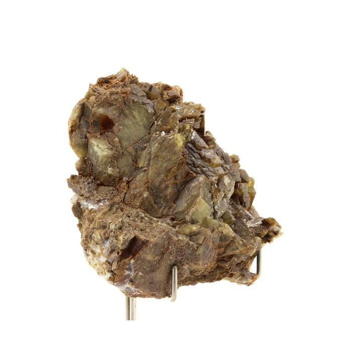 Pierres et Minéraux. Siderite + Quartz. 1085.6 ct. Mésage Mine, Saint-Pierre-de-Mésage, France.