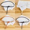 Non Punched Ladies Woven Needle Buckle Slim Belt Dress Accessories Summer Retro