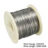 Uxcell 1pcs 20/50/100m Heating Resistor Wire Nichrome 0.8mm AWG20/21/22/24/27/28/30 Gauge Resistance Wires for Heating Elements