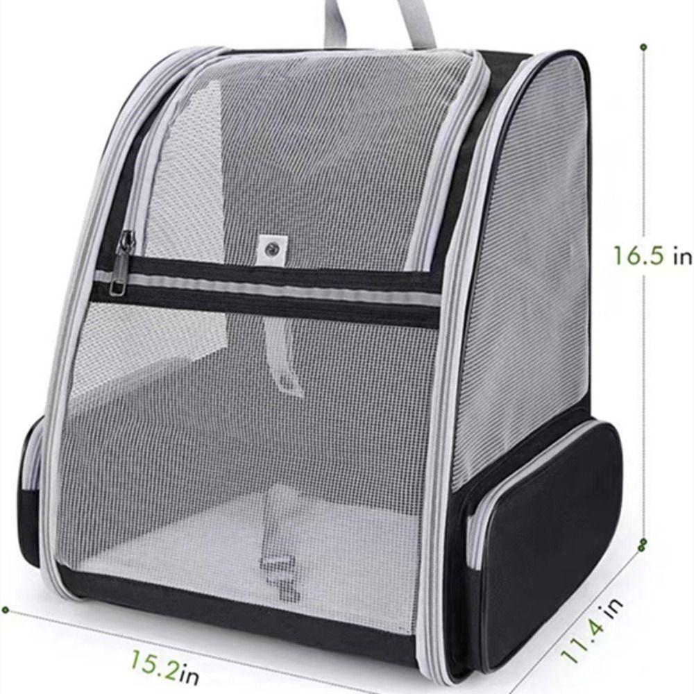 Oxford Cat Carrier Handbag Large Capacity Cat Transport Bag Safety Cat Carrier Backpack  Travel