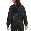 Under Armour Journey Washed Geprägter Hoodie Pullover Damen Tops Schwarz 1376915-001