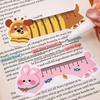 14 Pcs Cute Cartoon Ruler Bookmark Creative Animal Paper Bookmark Student Kid Stationery School Supplies