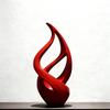 Abstract Printed Sculpture Light Luxury Art Style Chic Decorative Ornament for Bedroom Living Room Housewarming Gift