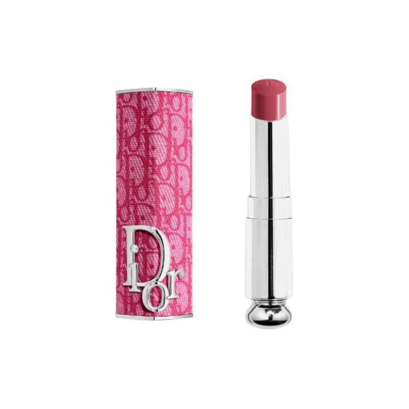 DIOR Lipstick Two-piece set: classic rose pink printed lipstick shell + charming lipstick refill #667DIORMANIA Sakura White Peach Jelly белый
