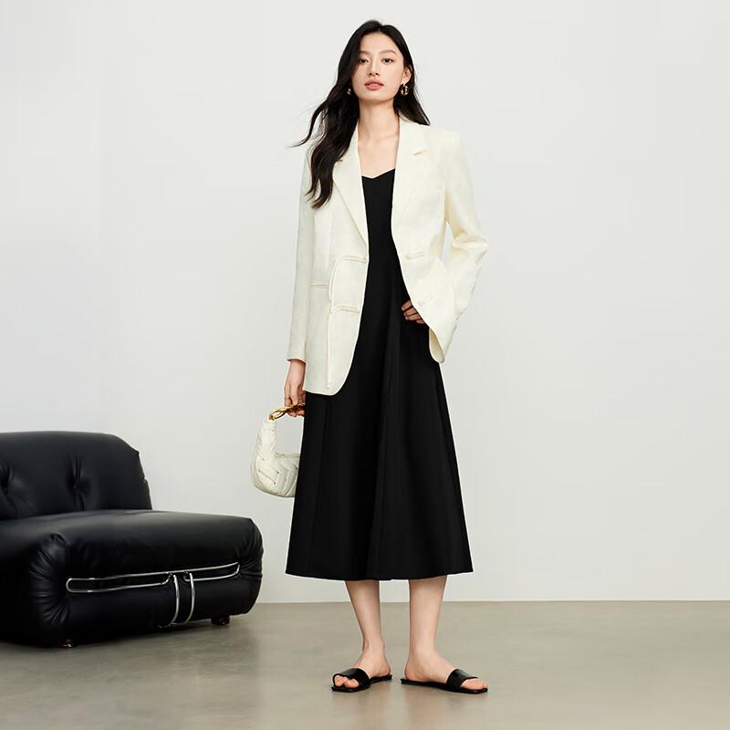 JOY SPEAKER Women's New Chinese Style Disc Buckle Suit Jacket