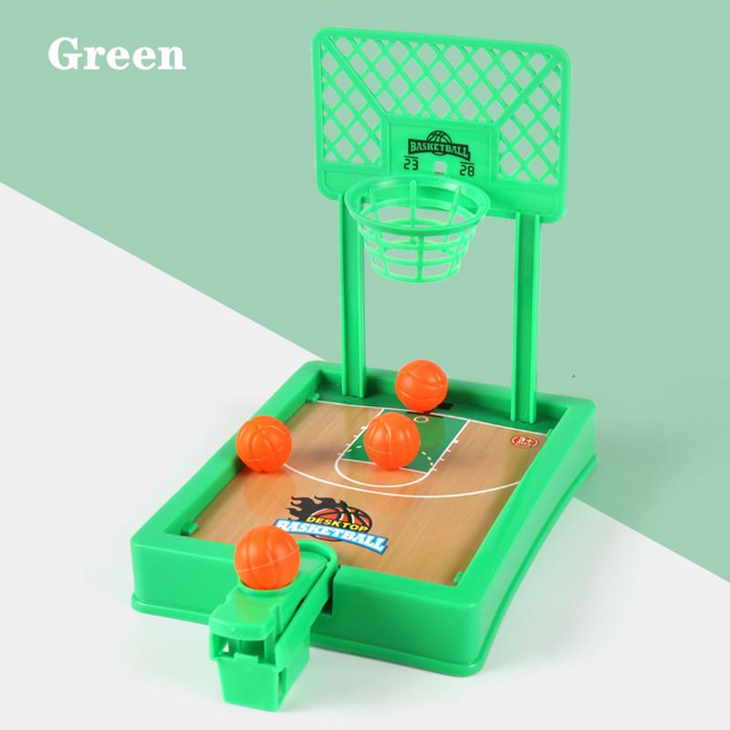 Mini-Schreibtisch-Brettspiel Basketballkorb Finger-Schießmaschine Party-Tisch Interaktiver Sport 2-Spieler-Spiele Ballspielzeug für Kinder