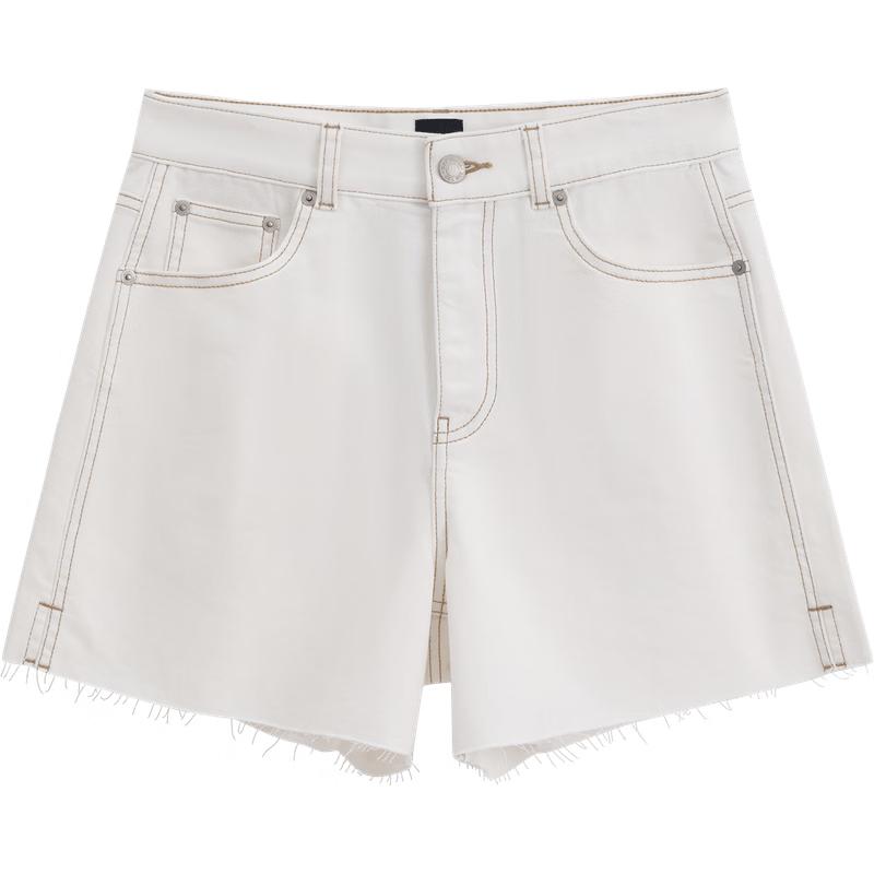GAP Women s Vintage Washed Frayed Hem Denim Shorts 25