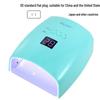 S10 Power Storage Gel Light: 66W Wireless Nail Lamp & LED Nail Dryer