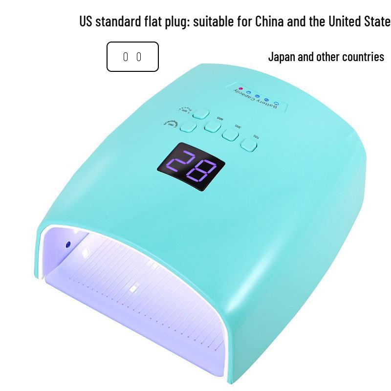 S10 Power Storage Gel Light: 66W Wireless Nail Lamp & LED Nail Dryer