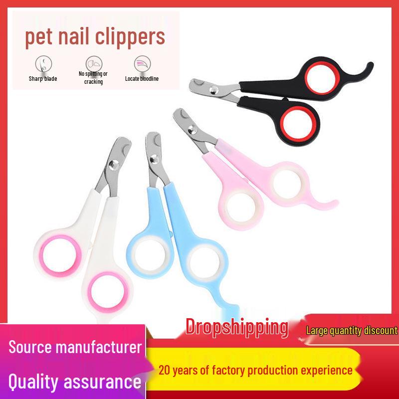 Stainless Steel Pet Nail Scissors for Dogs and Cats