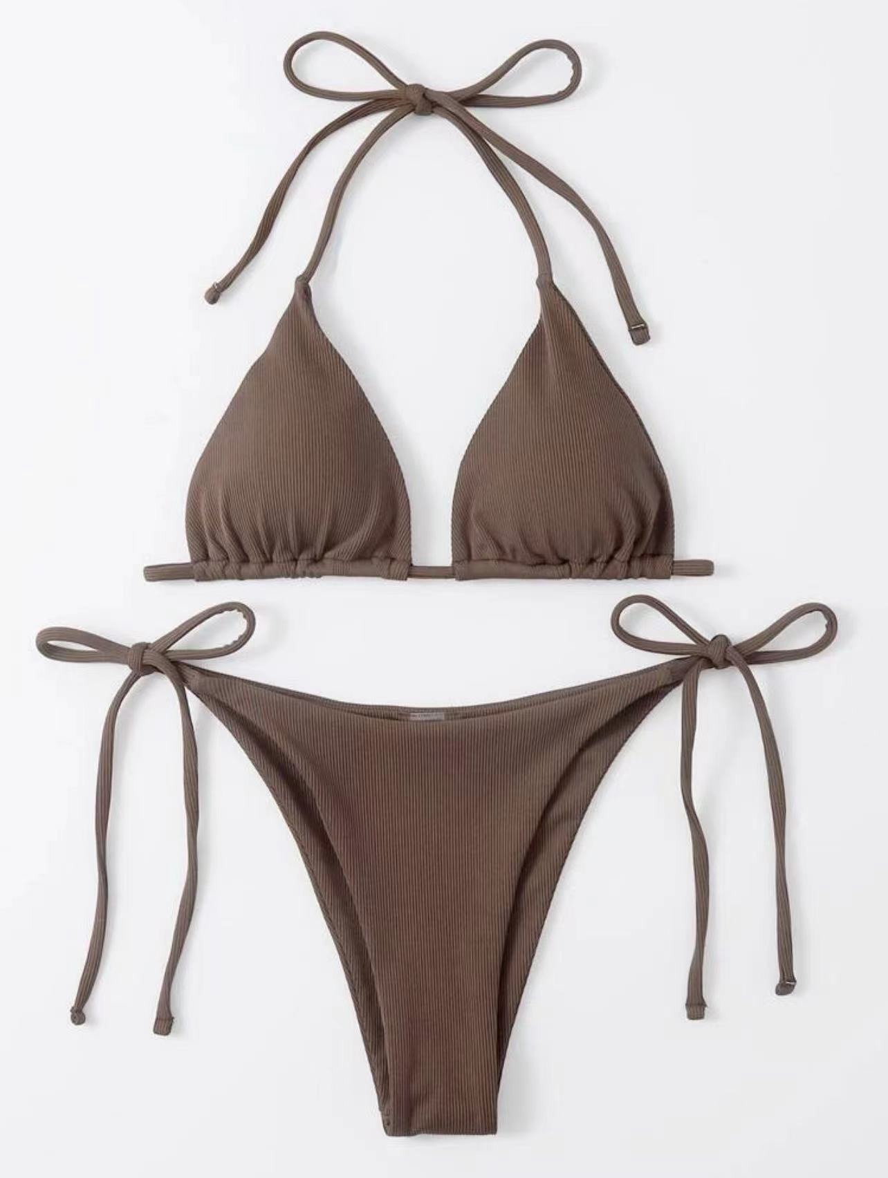 TS JYL-SW182 Three-Point Bikini Set, Two-Piece Sexy Swimwear For Beach & Spa 4XL