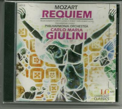 CD PHILHARMONIA ORCHESTRA; GIULINI - Mozart;Requiem 16212 Laserlight Clas 1994 Nicht Japanisch Klassisch Gebraucht
