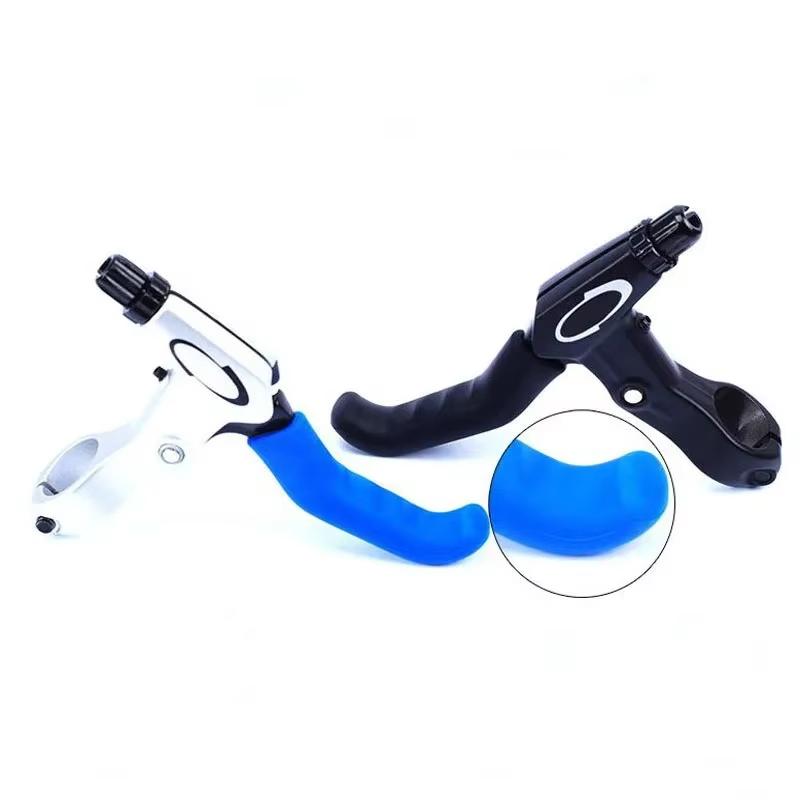 1 Pair of Silicone Brake Lever Protective Covers for Bicycle, Bike Brake Handle Cover, Bicycle Accessories