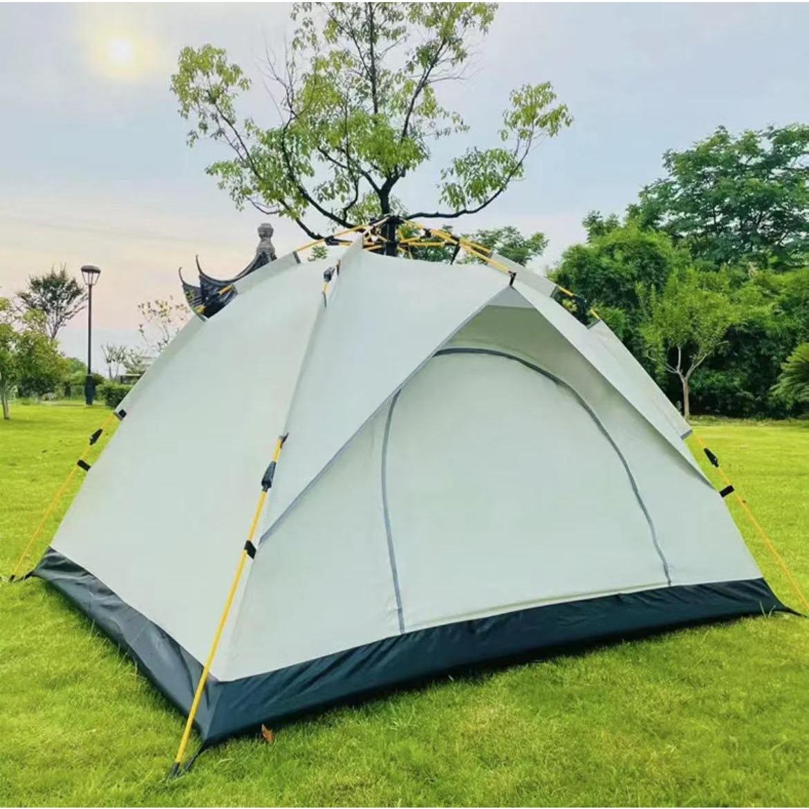 

Уличная палатка, автоматическая, быстро открывающаяся, для 3–4 человек, непромокаемая, одноместная, 2 двухместная, для кемпинга, для кемпинга 200*200*135cm