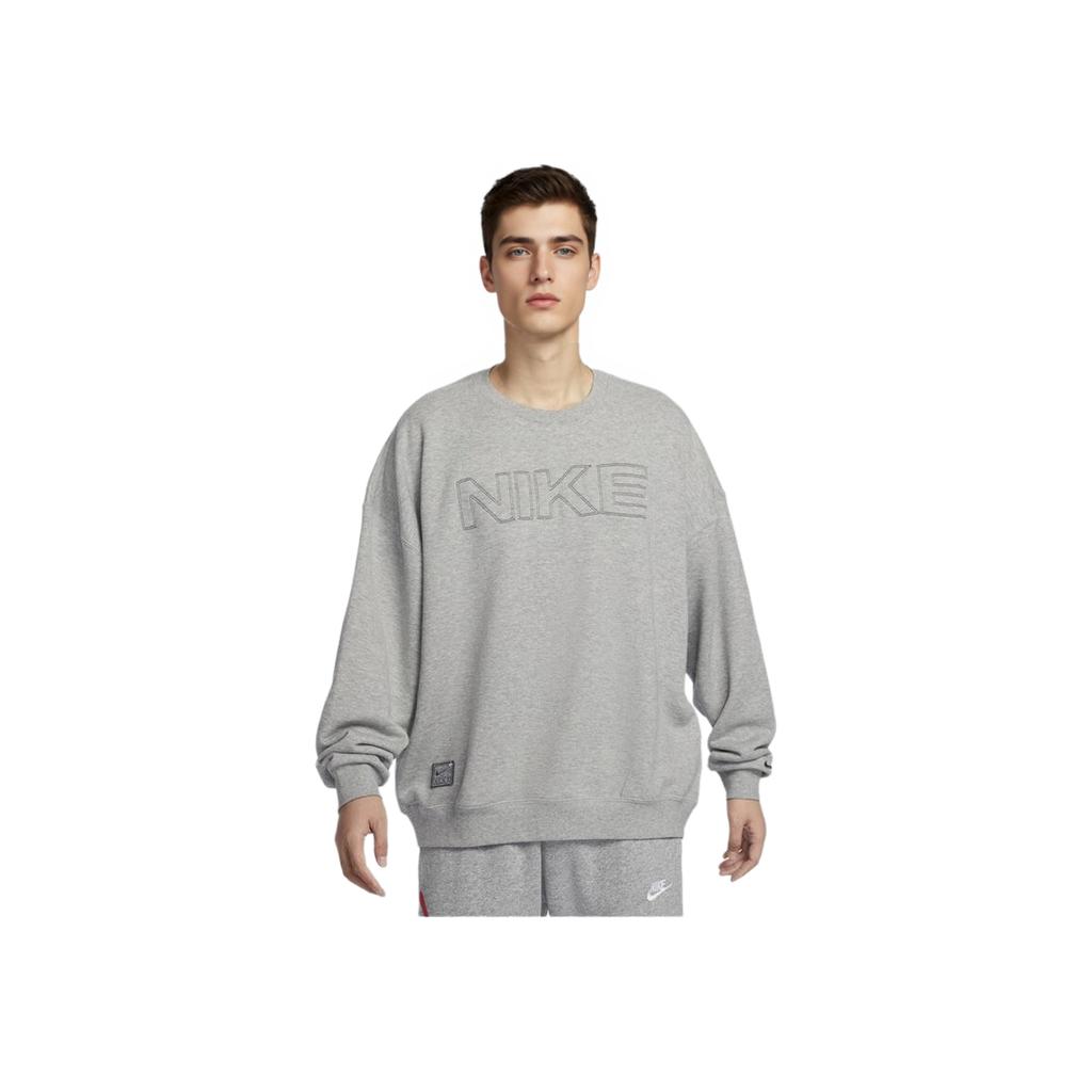 Nike Sportswear FW25 Fashionable Versatile Comfortable Fitted Hoodie Men hoodies Gray HV8225063