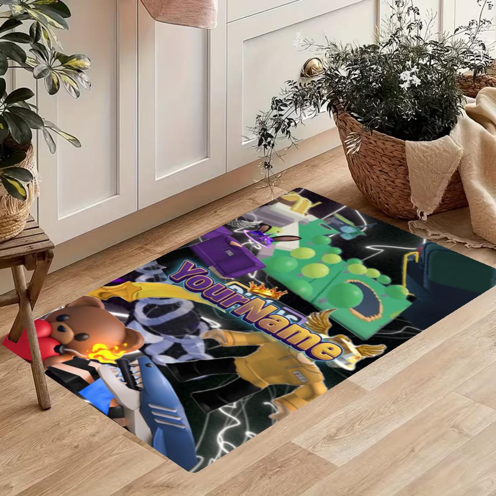 Roblox Customize Your Name Kitchen Rug Runner Rug Laundry Mat Hallway Entryway The Best Gift Choice