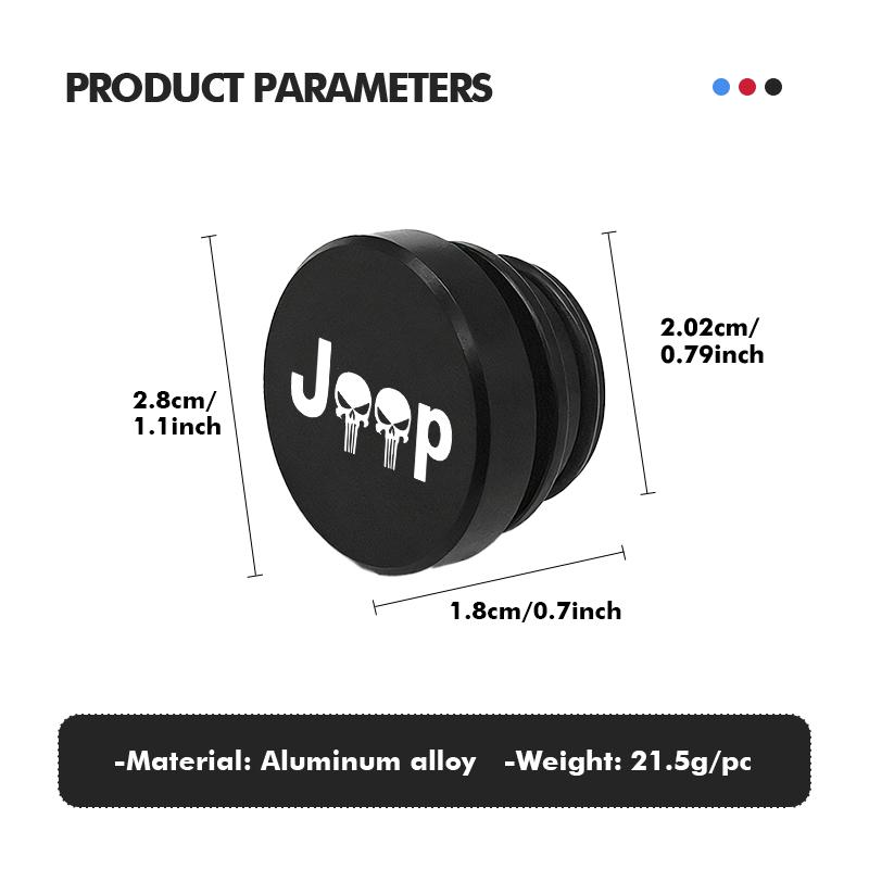 Car Cigarette Lighter Aluminum Fire Missiles Dustproof Button For Jeep Compass Renegade Cherokee Wrangler JK Patriot Liberty