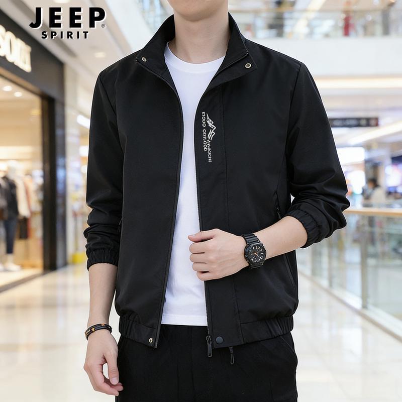 

JEEP SPIRIT Men s Stand Collar Jacket XL