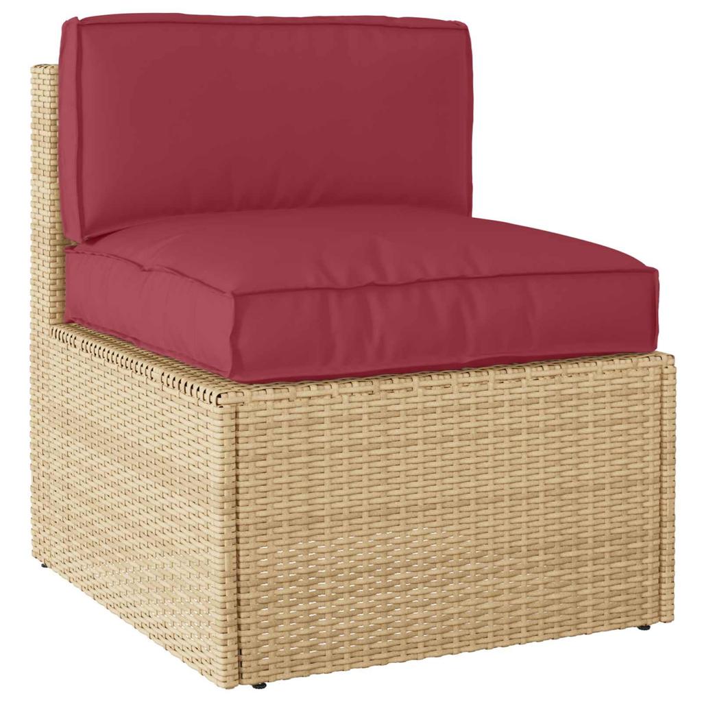 Pallet Cushion Set 2 Pcs Beige Oxford Fabric