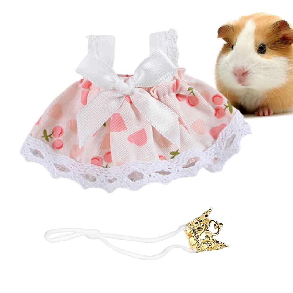 

Clothes For Hamster Breathable Gerbil Costume Mini Hamster Dress For Pet Parents Animal Lovers Shelters Shops Photography