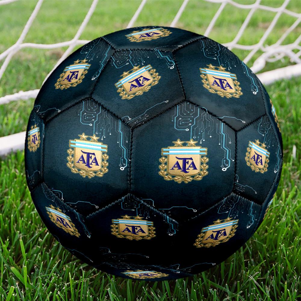 Argentina Football Club Printed Size 5 Soccer Balls, High-Quality, Anti-Slip, Protective Football, A Unique Gift , Birthdays, Christmas Gifts