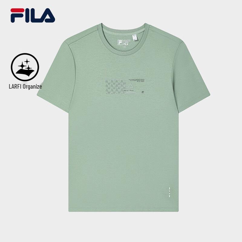 Fila Men's Autumn Casual Knitted Short Sleeve T-shirt