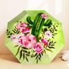 1pc Cactus Flowers Automatic Folding Umbrella, Heavy Duty 8 Rib Iron Frame,  Suitable for Travel, Daily Use, Birthday, Decor Gift M0104049