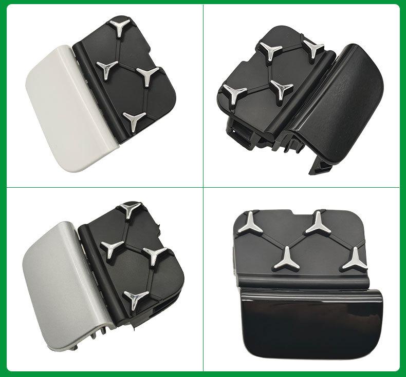 Mercedes-Benz C-Class W206 Front Bumper Star Pattern Tow Hook Cover 2068850402