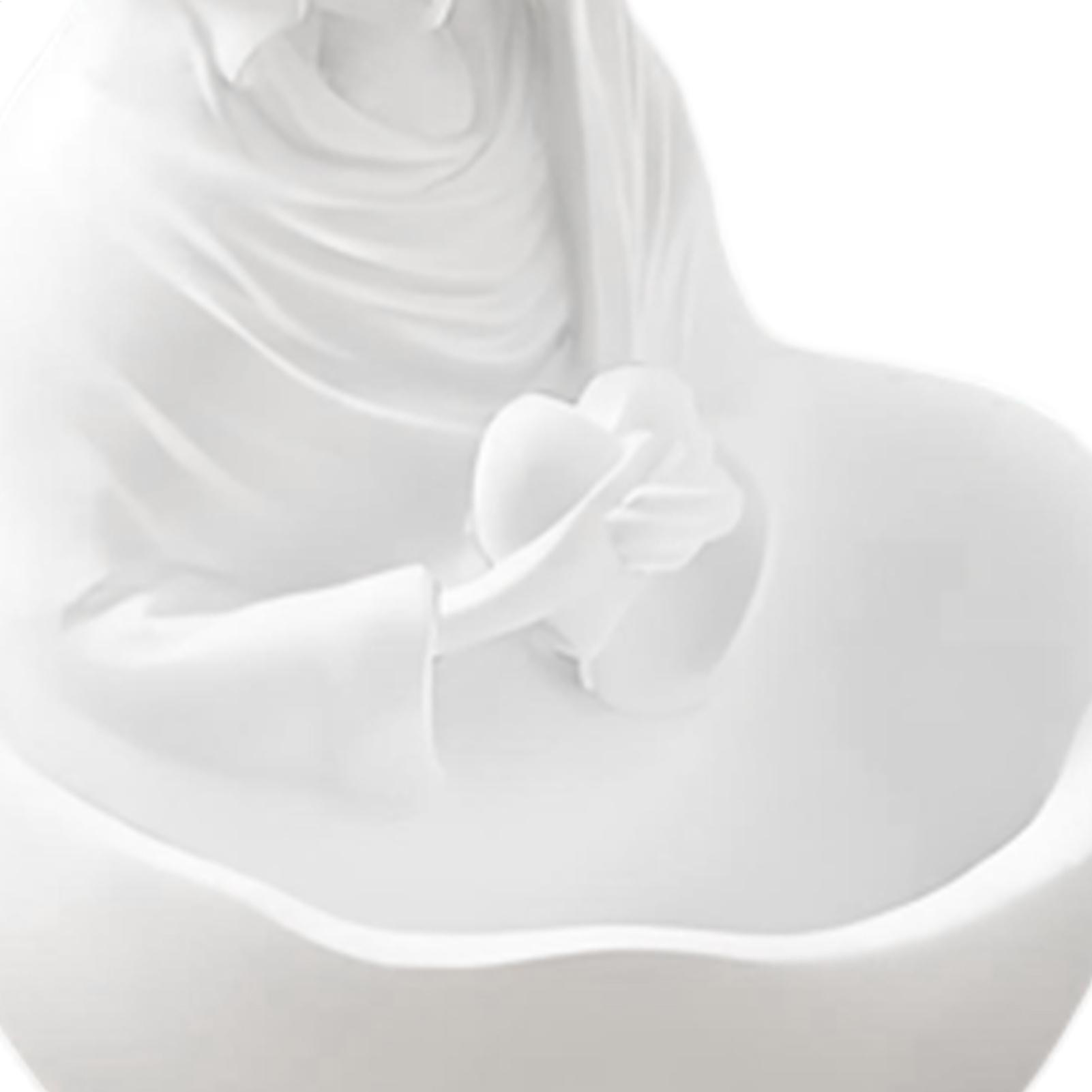 Держатель для четток, Блаженная Мать, Дева Мария, Держатель для украшений-четок, Католическая религиозная святая скульптура для полки, Рождество, Причастие CN