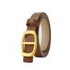 Belts for Women Fashion Dresses for Women Decorative Women's Thin Belts Versatile New Skirts for Women Smooth Buckles
